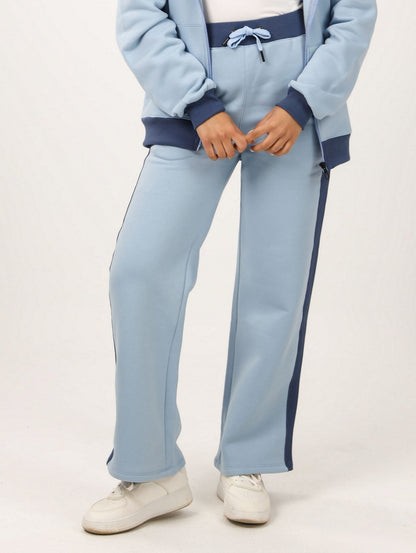 Milton Side Stripe Sweatpants – Baby Blue