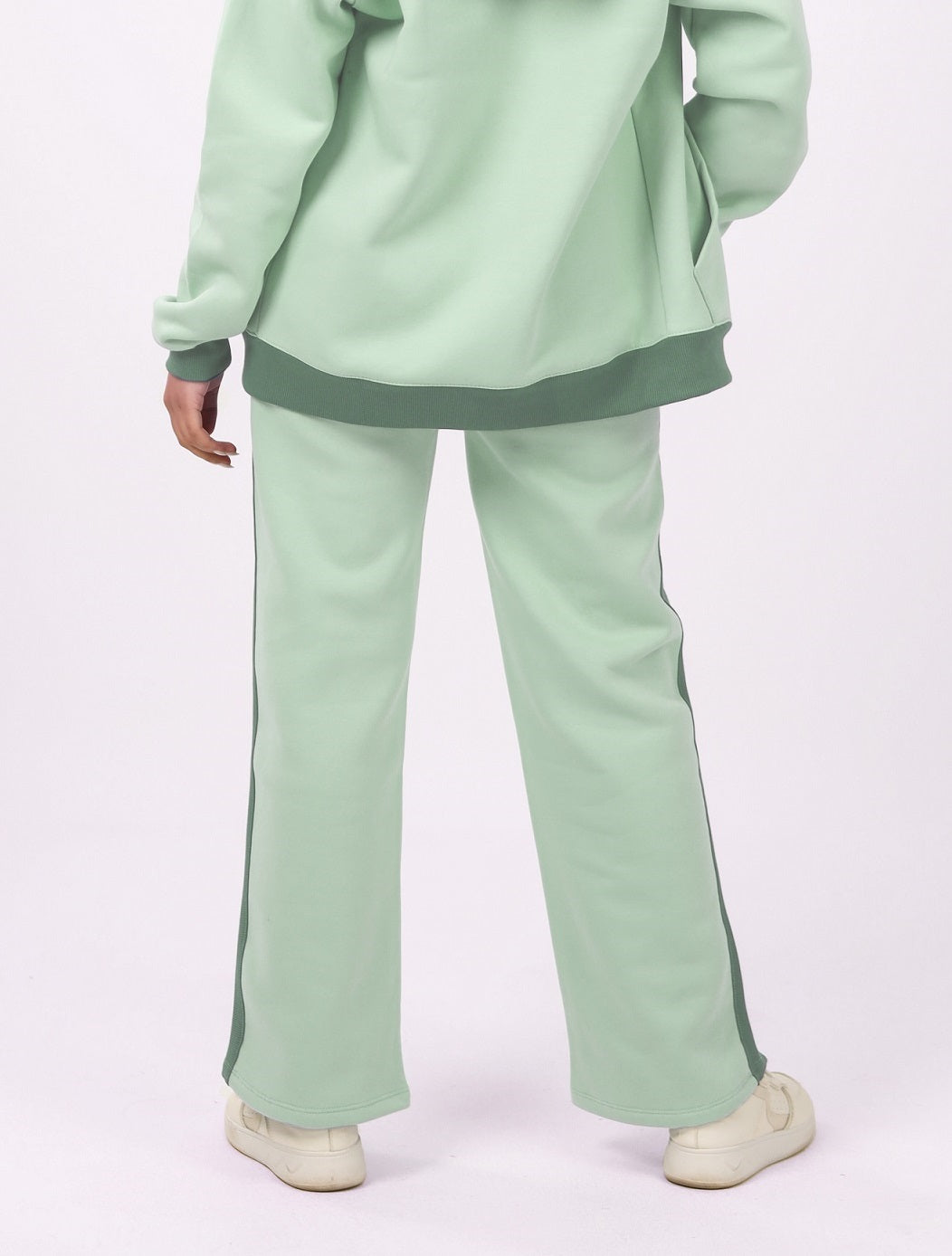 Milton Side Stripe Sweatpants – Mint