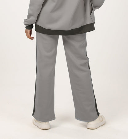 Milton Side Stripe Sweatpants – Grey