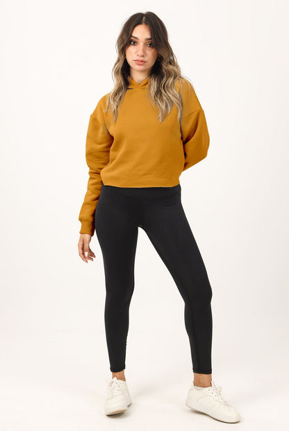 Over Sized Cropped Hoodie