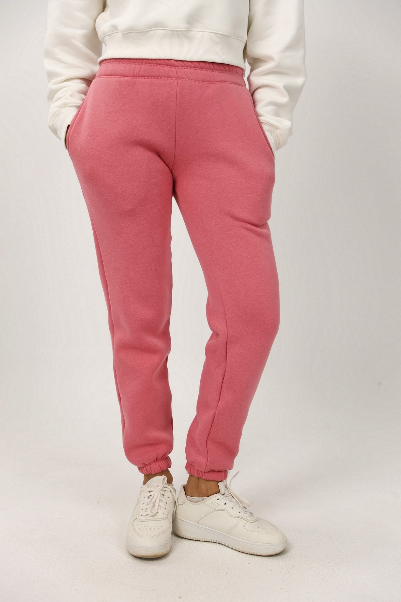 Milton Regular Fit Sweatpants - Pink Sand