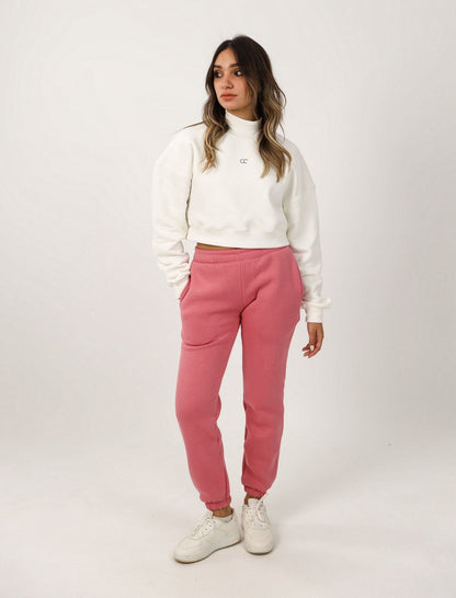 Milton Regular Fit Sweatpants - Pink Sand