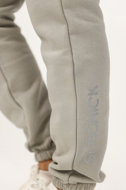 Milton Regular Fit Sweatpants – Light Grey