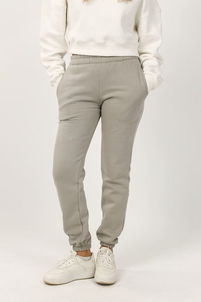 Milton Regular Fit Sweatpants – Light Grey