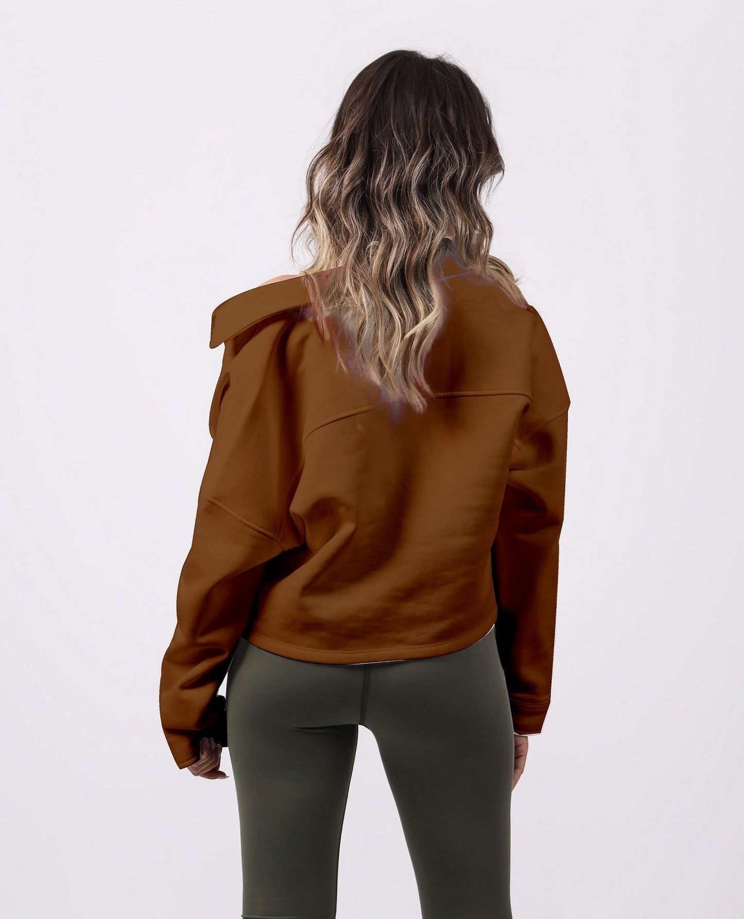 Cropped Shirt Jacket