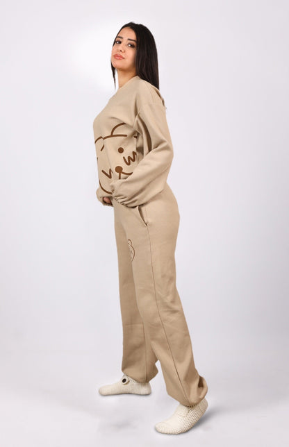 Cute Teddy Bear Printed Set