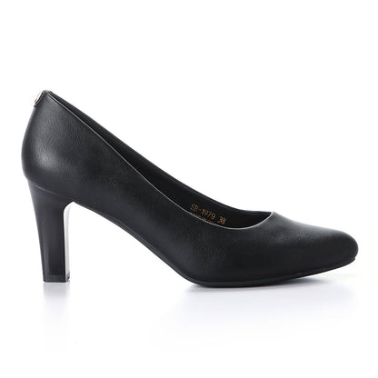 Pointed Toe High Heels –  Black