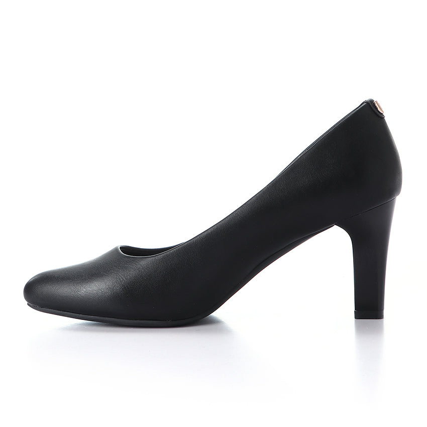 Pointed Toe High Heels –  Black