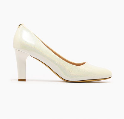 Pointed Toe High Heels –  Gold