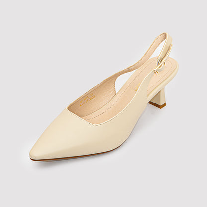 Beige Classic Kitten Sling