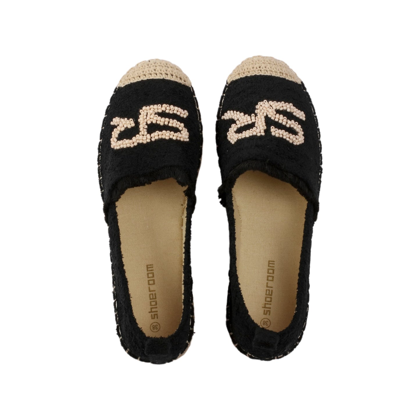 Espadrille flats - Black