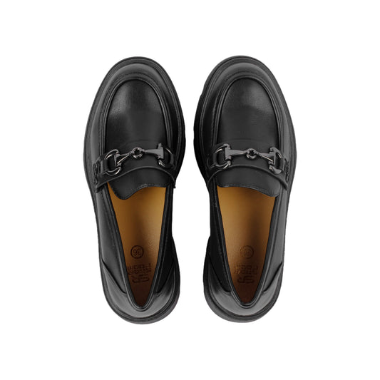 Loafers - black