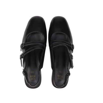 Pu Leather Decollete – Black (SR-3525)