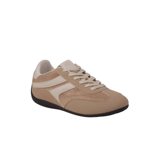 Suede Solid Sneakers – Taupe (SR-3546)