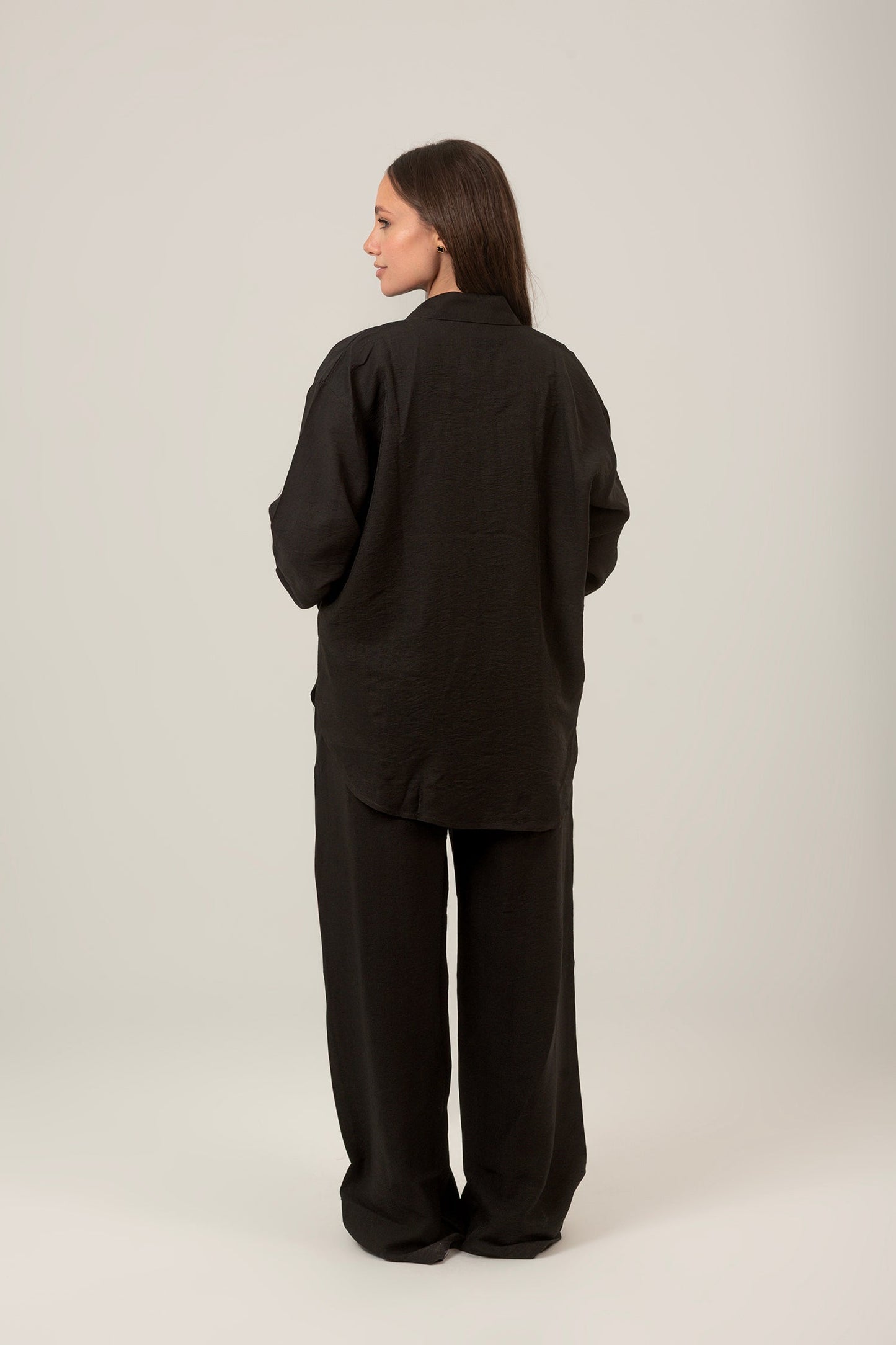 Linen Oversized Set Shirt & Pant