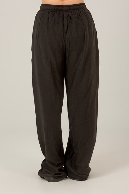 Linen High Waist Pants