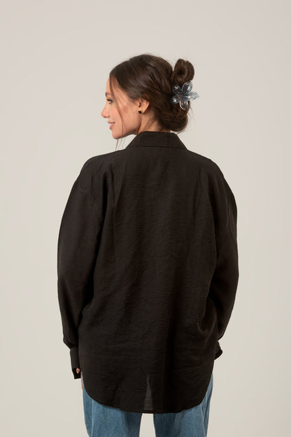 Linen Oversized Loose Fit Shirt