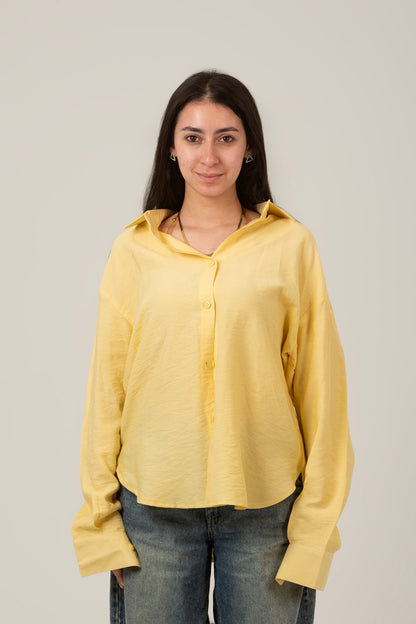 Linen Oversized Loose Fit Shirt