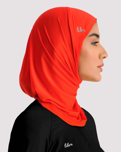 Lycra Hijab Light - Orange