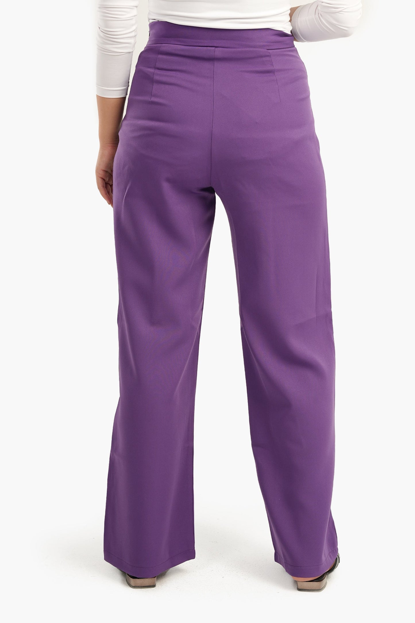 Pants with Side Zipper