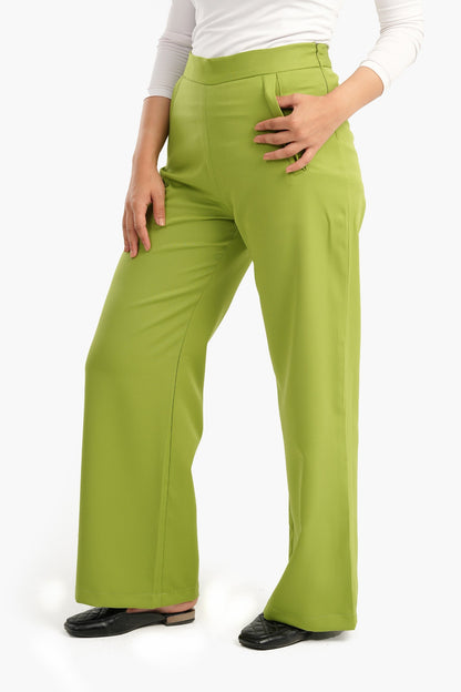 Pants with Side Zipper