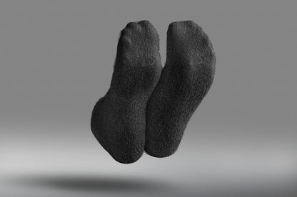Black Wool Socks
