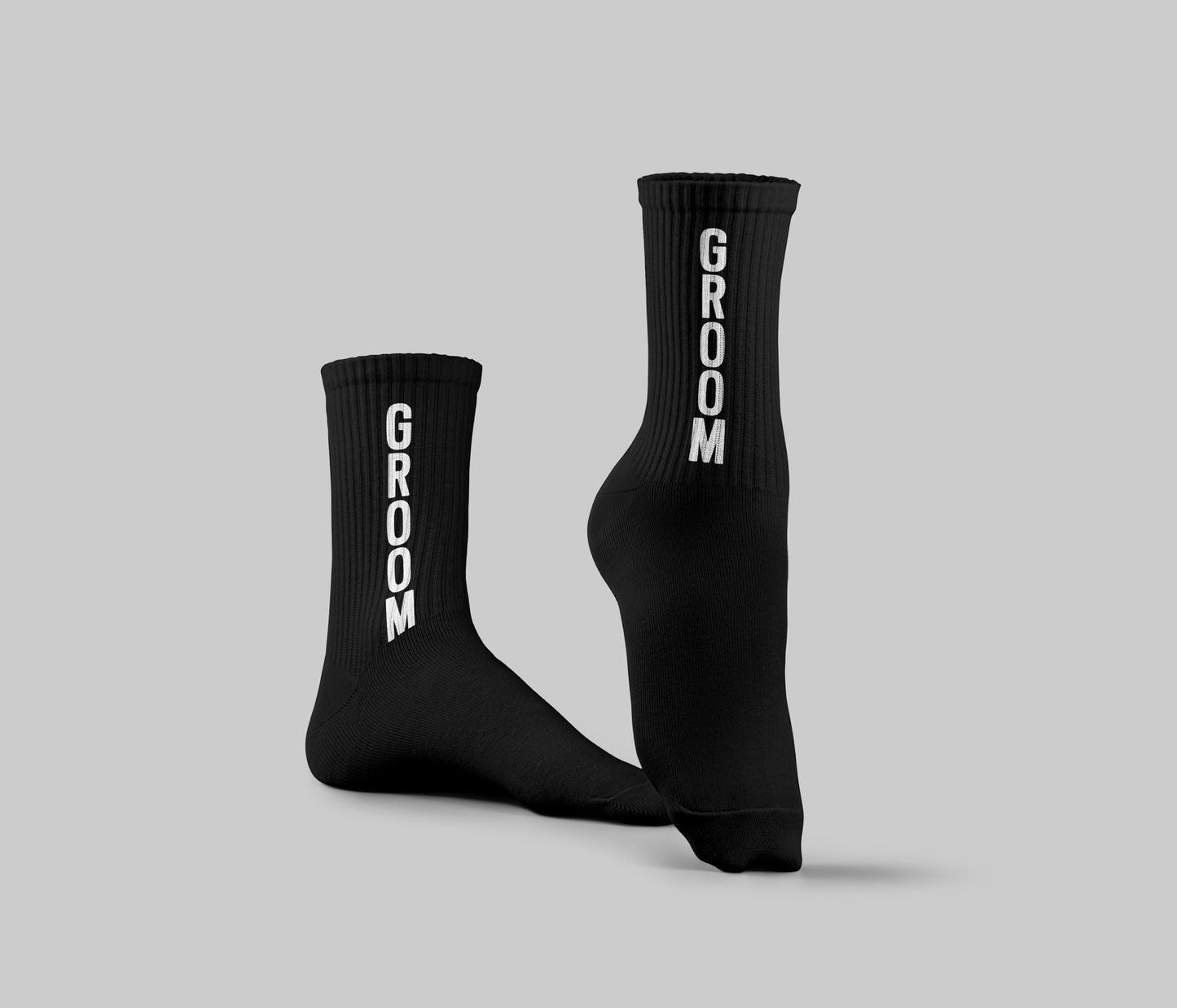 Groom Black Socks