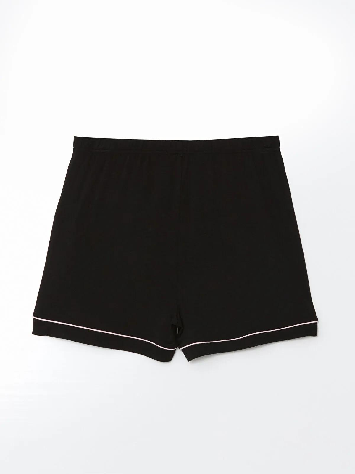 Collared Neck Pajama Set