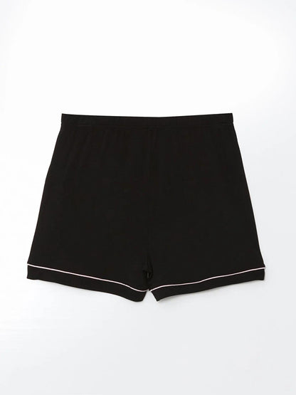 Collared Neck Pajama Set