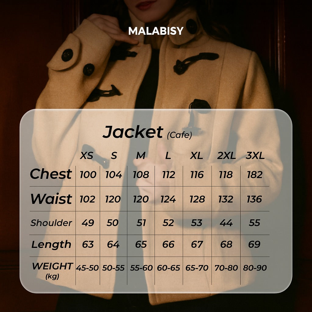 Wool Toggle Jacket – Café