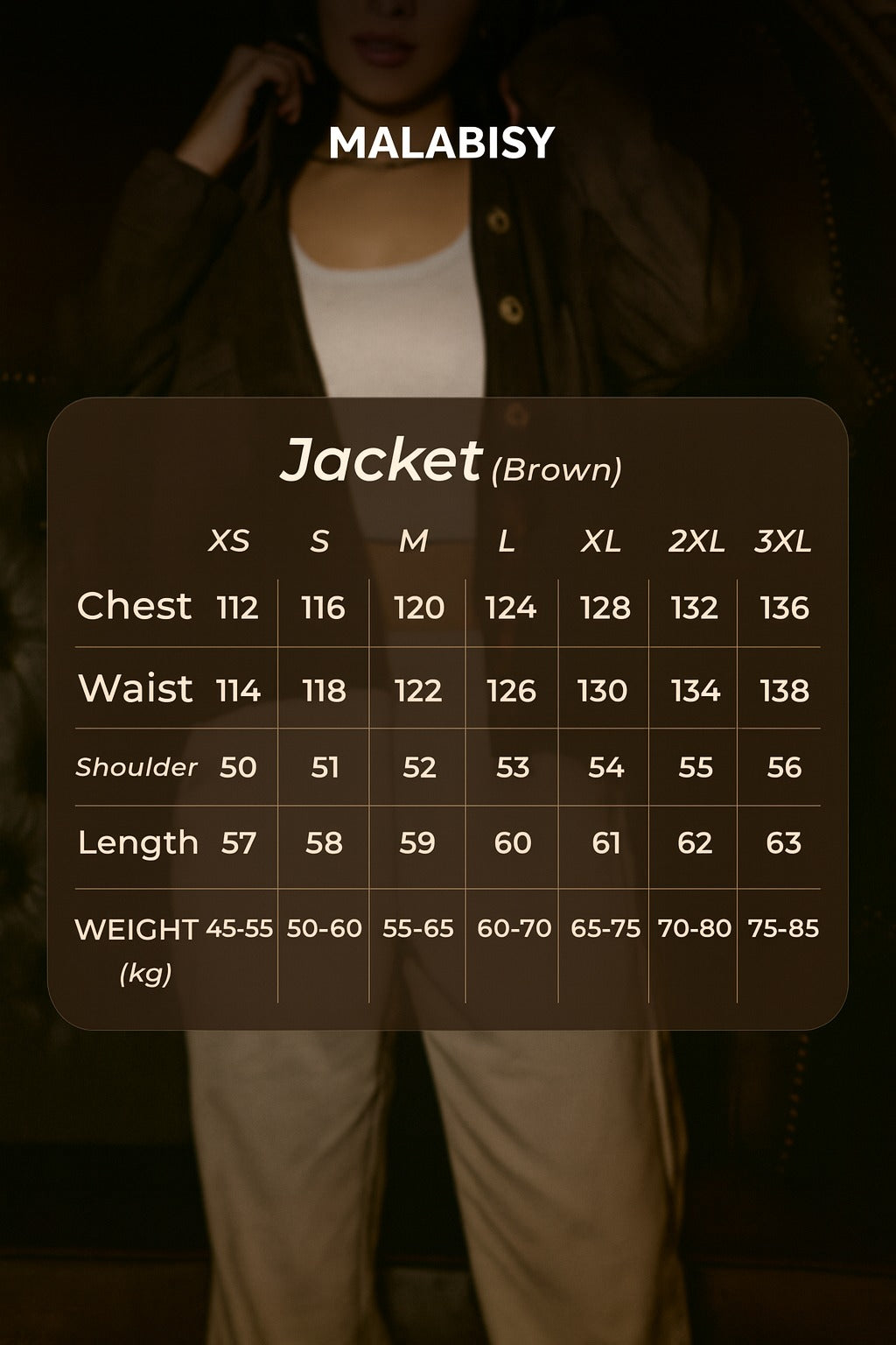 Suede Solid Button Jacket – Brown