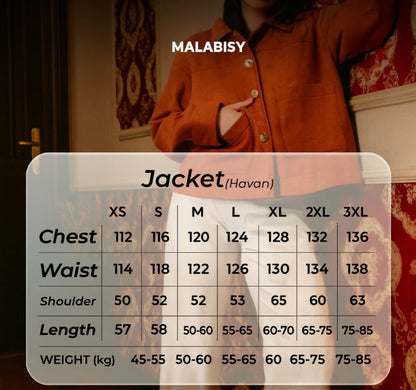 Suede Solid Button Jacket – Havan