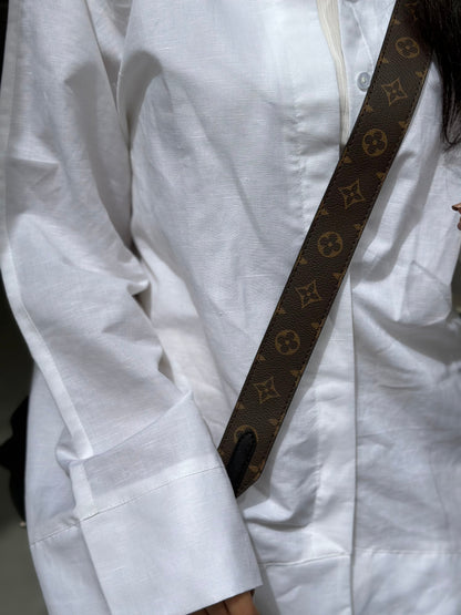 Linen Plain Shirt – White