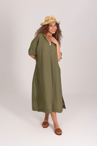 Linen Summer Breeze Linen Dress