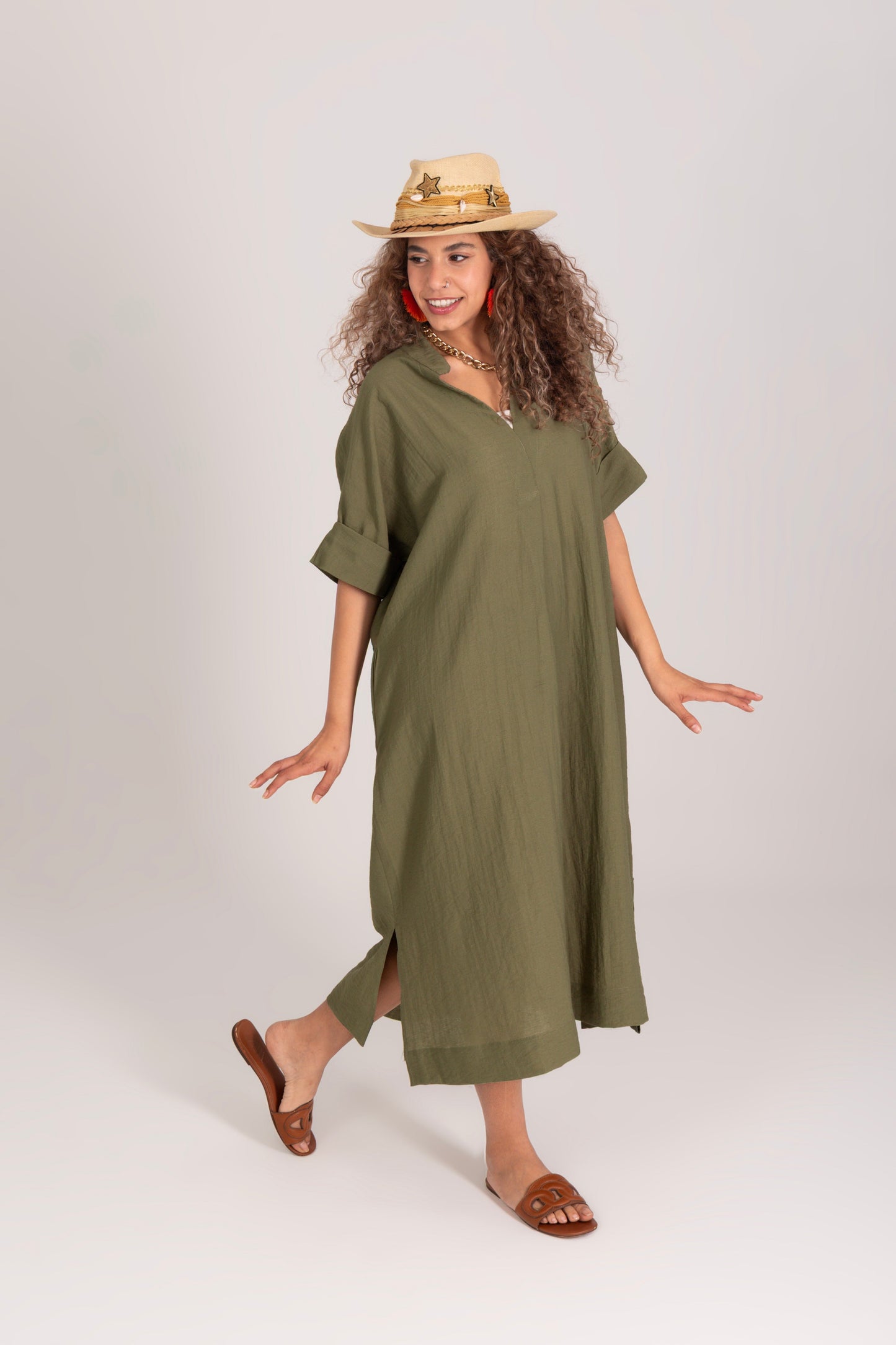 Linen Summer Breeze Linen Dress