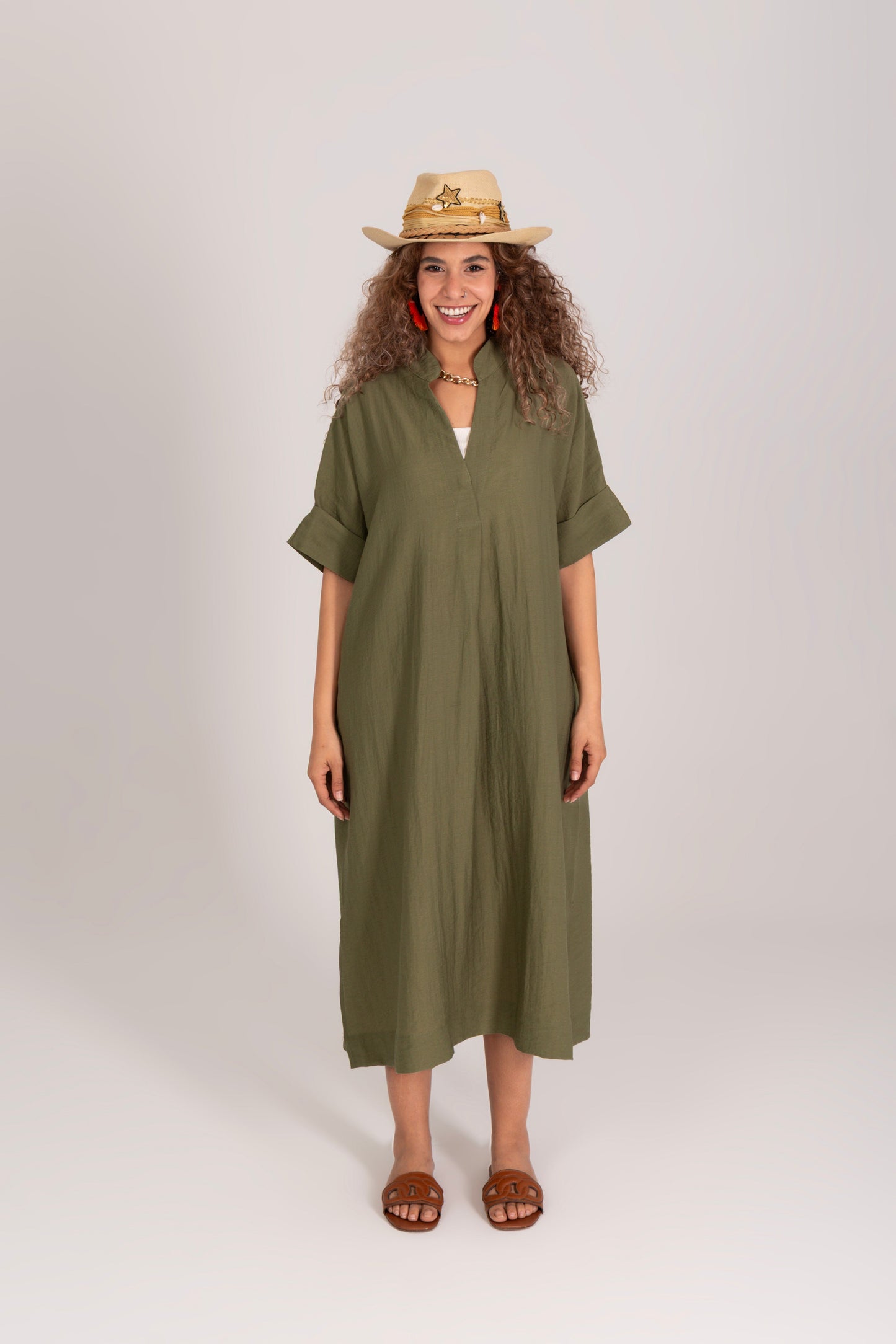 Linen Summer Breeze Linen Dress