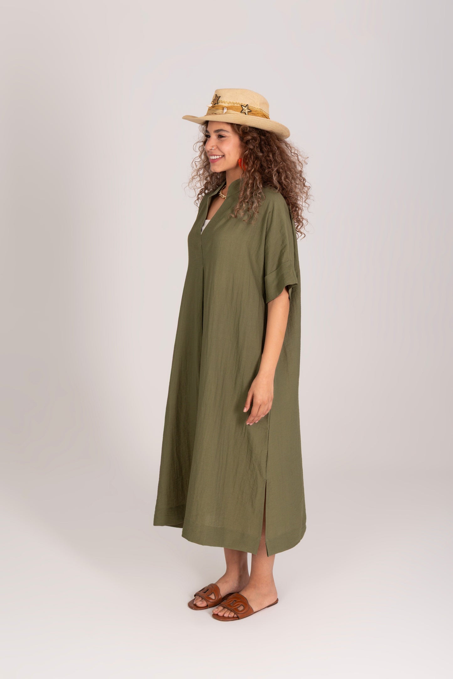 Linen Summer Breeze Linen Dress