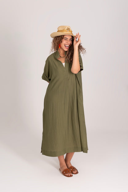 Linen Summer Breeze Linen Dress