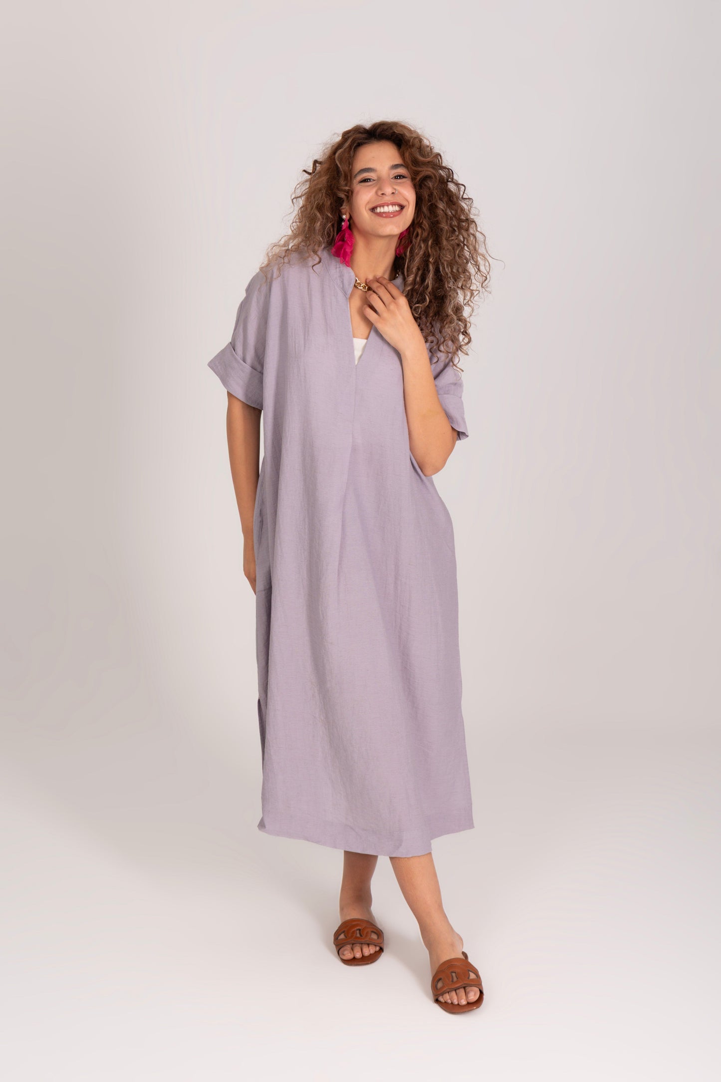 Linen Summer Breeze Linen Dress