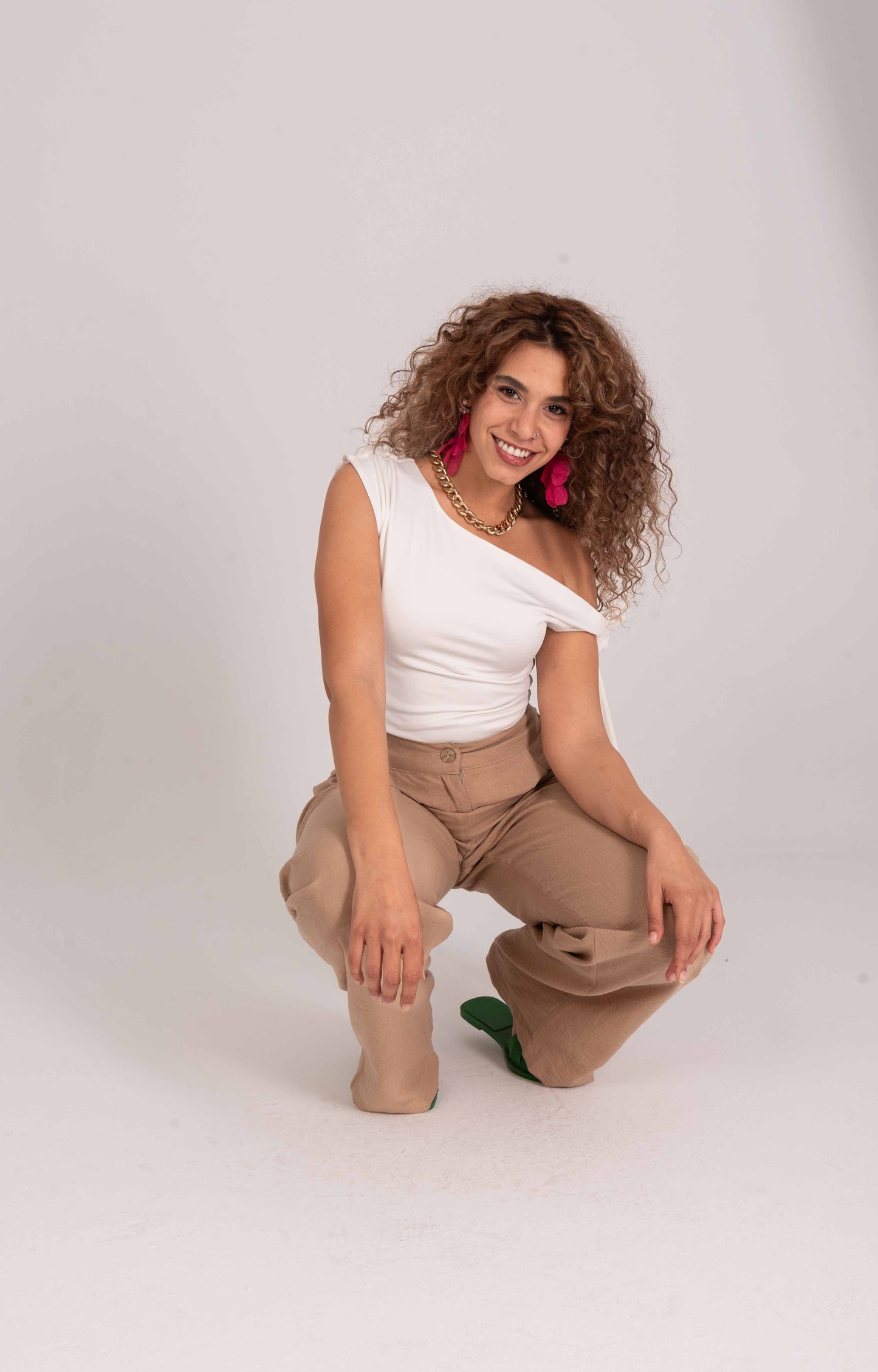 Linen Wide Leg Pants