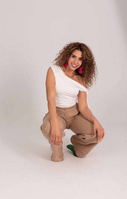 Linen Wide Leg Pants