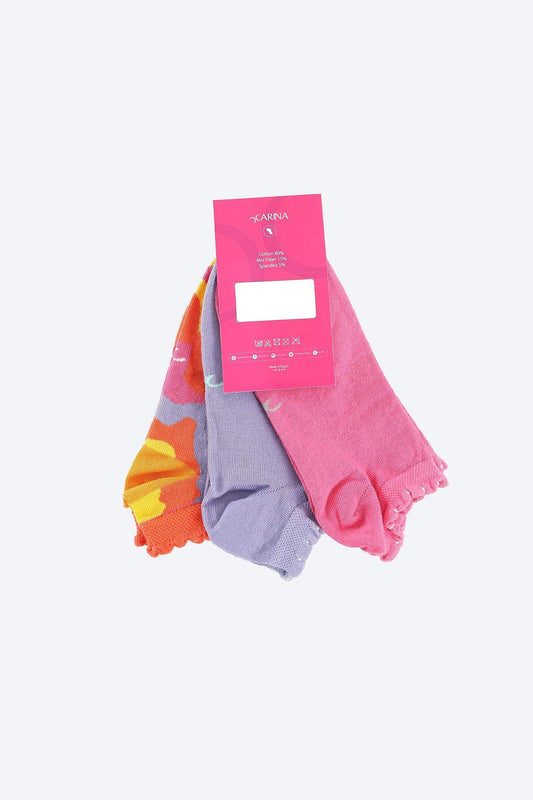 Free Ankle Length Socks - 3 Pairs