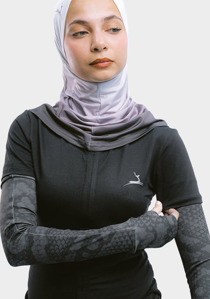 Dry Fit Polyester Sports T-Shirt – Black