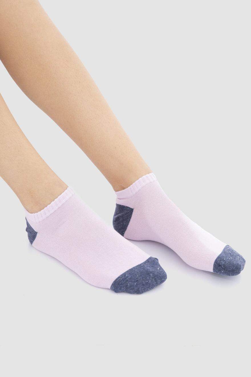 Cotton Ankle Socks - 3 Pairs - Carina - ÙƒØ§Ø±ÙŠÙ†Ø§