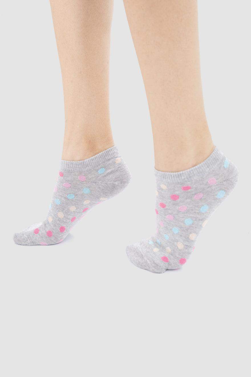 Cotton Ankle Socks - 3 Pairs - Carina - ÙƒØ§Ø±ÙŠÙ†Ø§
