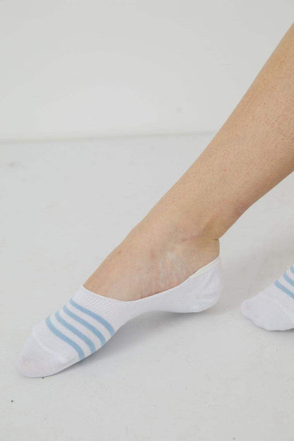 Cotton Invisible Socks - 3 Pairs - Carina - ÙƒØ§Ø±ÙŠÙ†Ø§