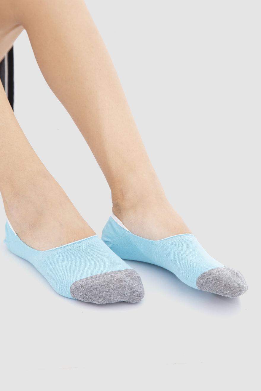 Cotton Invisible Socks - 3 Pairs - Carina - ÙƒØ§Ø±ÙŠÙ†Ø§