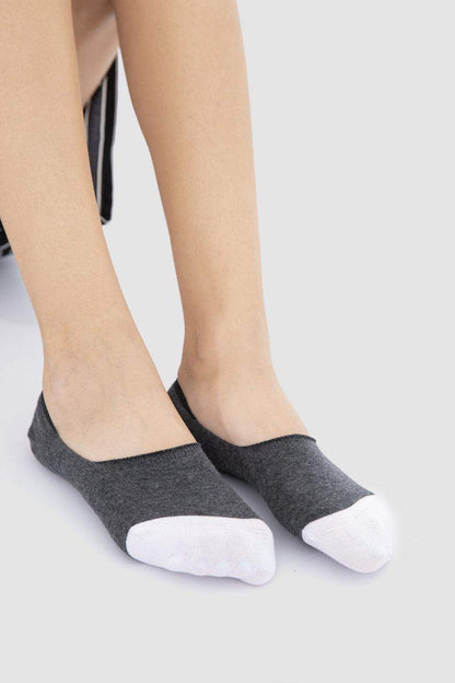 Cotton Invisible Socks - 3 Pairs - Carina - ÙƒØ§Ø±ÙŠÙ†Ø§