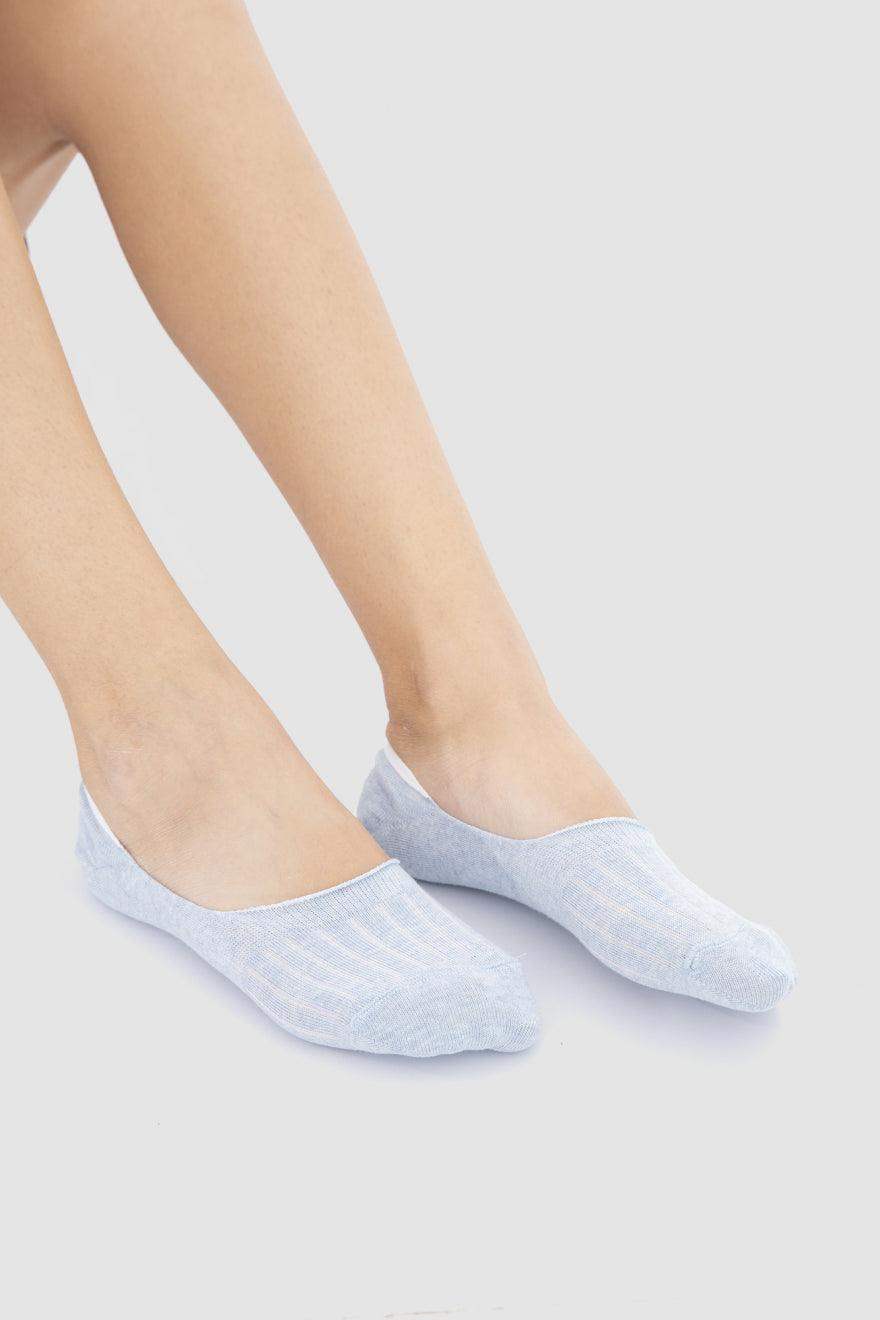 Cotton Invisible Socks - 3 Pairs - Carina - ÙƒØ§Ø±ÙŠÙ†Ø§