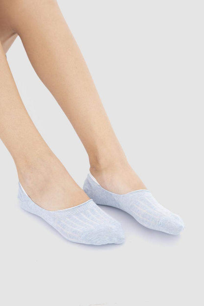 Cotton Invisible Socks - 3 Pairs - Carina - ÙƒØ§Ø±ÙŠÙ†Ø§